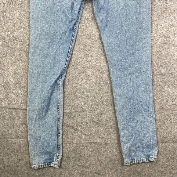 Levis 510 Jeans Mens 30x32 Blue Slim Straight Stretch Light Wash Denim American - Picture 11 of 12